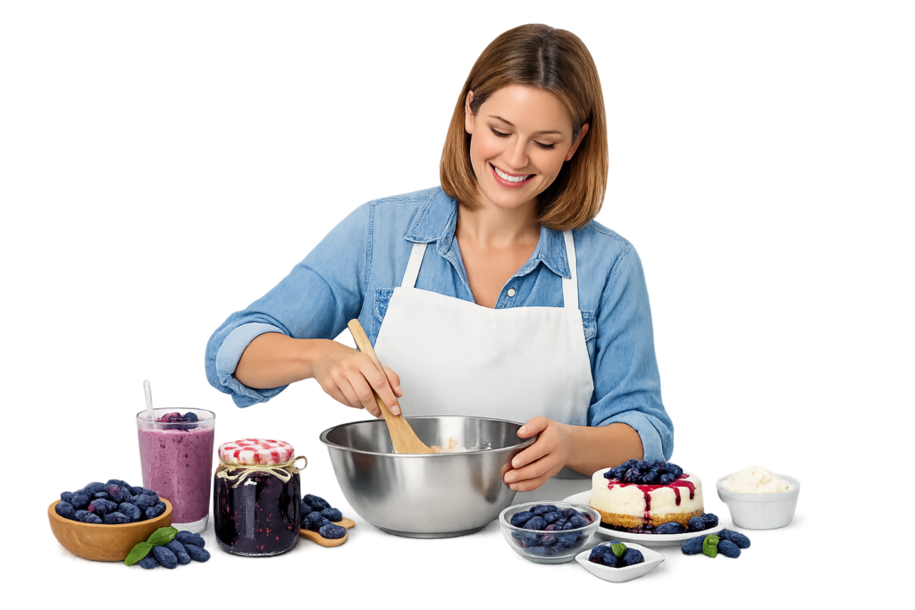 Cooking with haskap